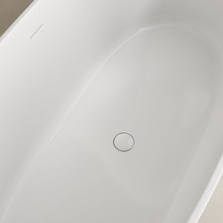 Stone Resin Bath Waste Cover
