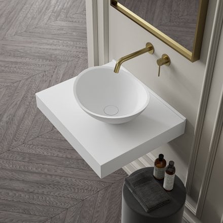 Stratton Countertop Stone Basin 420mm