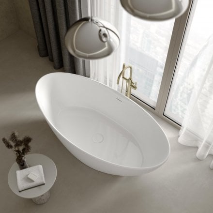 Stratton Freestanding Stone Bath 1600mm