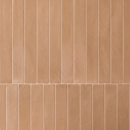 Sunset Clay Matt - Corvella Porcelain Wall & Floor Tile 400 x 50mm