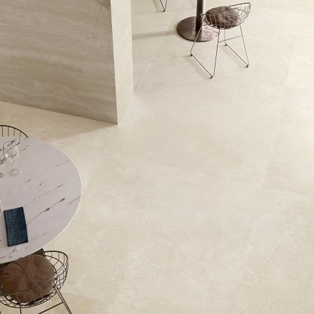 Terrassa - Ivory Polished Porcelain Tile 1200 x 600mm