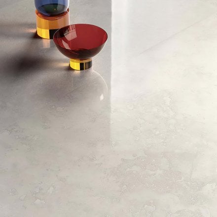 Terrassa - White Polished Porcelain Tile 1200 x 600mm