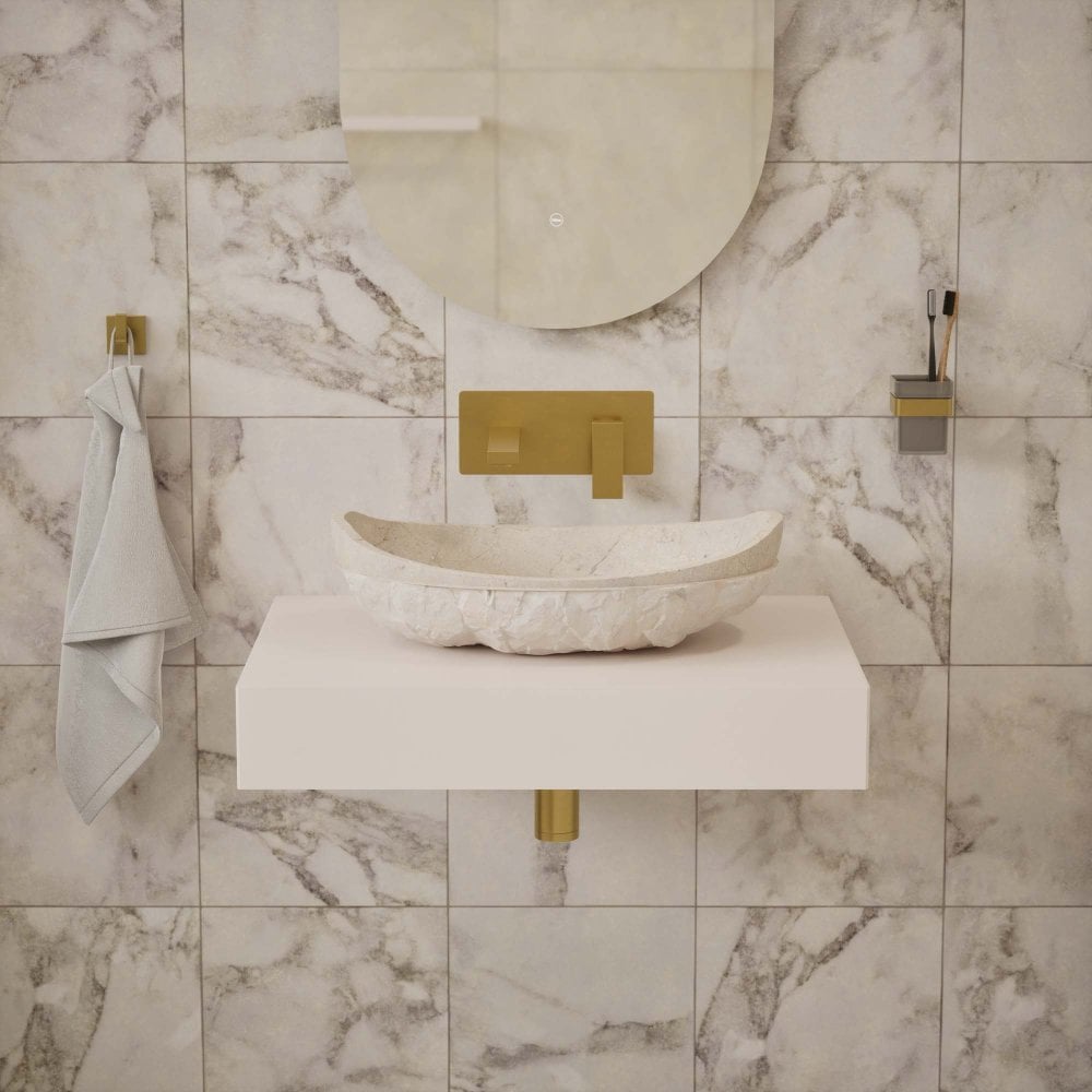 Tova Galala Beige Marble 500mm Basin