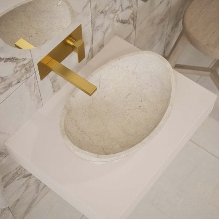 Tova Galala Beige Marble 500mm Basin