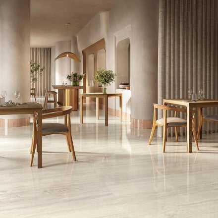 Traviso - Ivory Porcelain Tile 1200 x 600mm