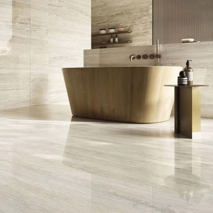 Traviso - Ivory Porcelain Tile 1200 x 600mm