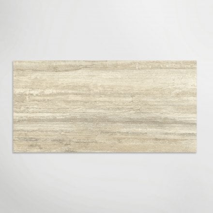 Traviso - Ribcut Beige Porcelain Tile 1200 x 600mm