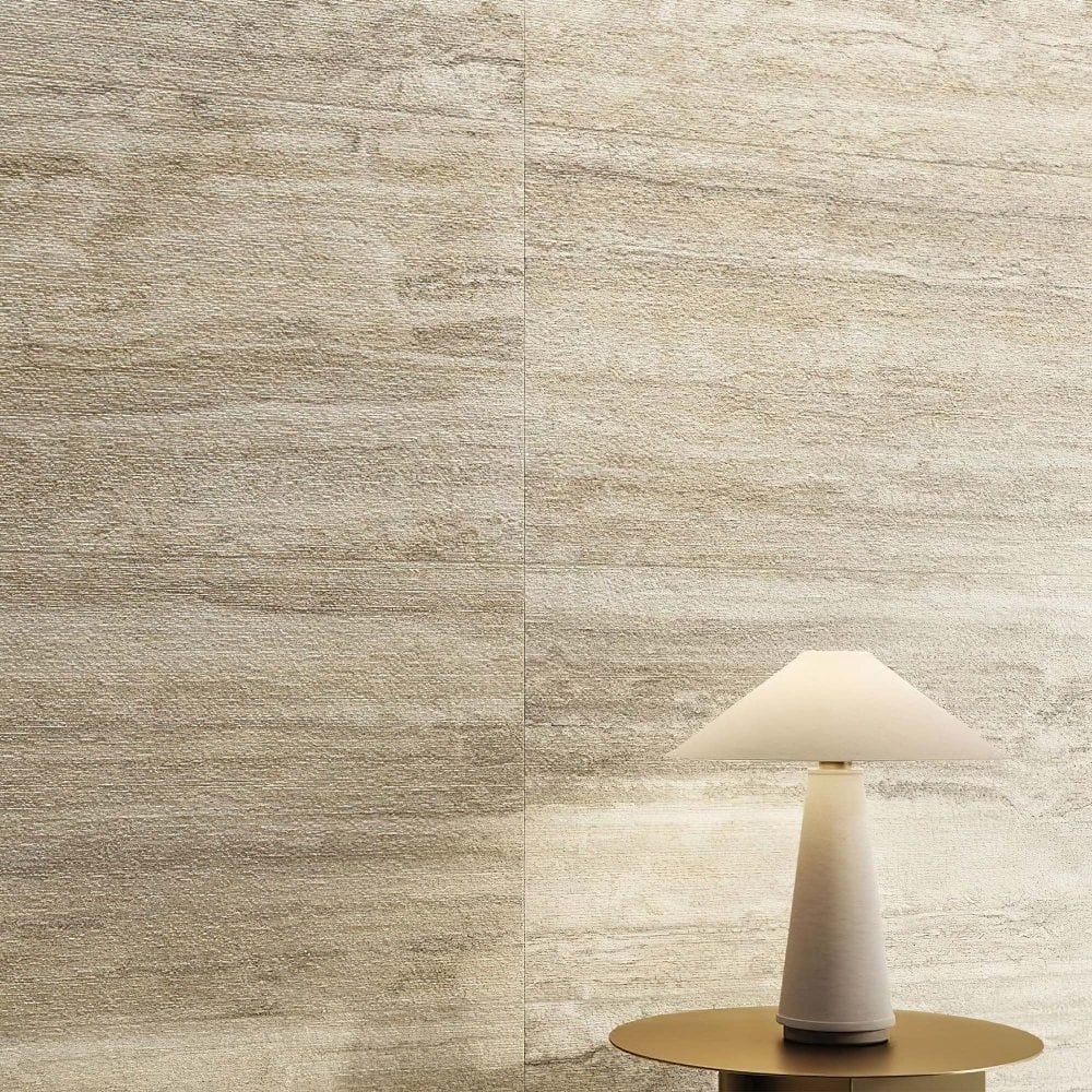 Traviso - Ribcut Beige Porcelain Tile 1200 x 600mm