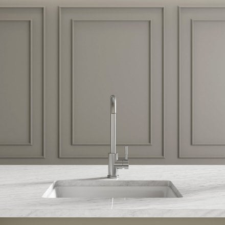 Tropez Single Lever Square Kitchen Mixer Tap