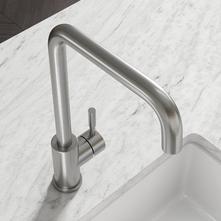 Tropez Single Lever Square Kitchen Mixer Tap