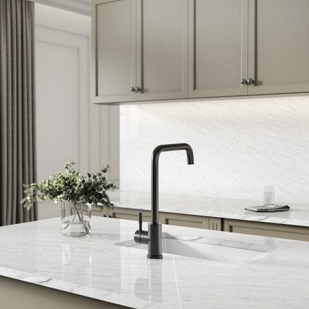 Tropez Single Lever Square Kitchen Mixer Tap