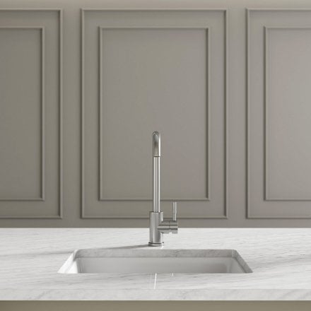 Tropez Single Lever Square Kitchen Mixer Tap