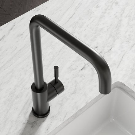 Tropez Single Lever Square Kitchen Mixer Tap