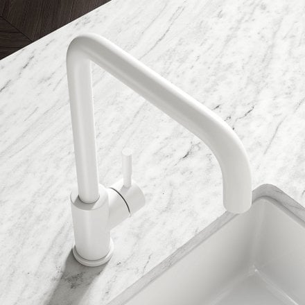 Tropez Single Lever Square Kitchen Mixer Tap