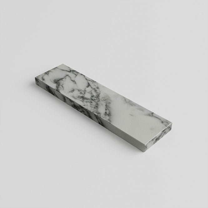 Upstand Splashback Arabescato Marble 300mm