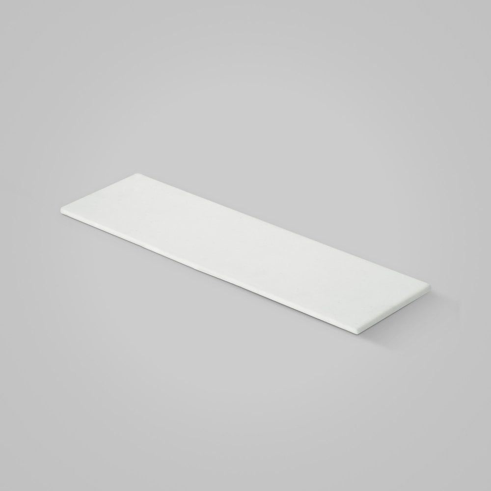 Upstand Splashback White Stone 325mm