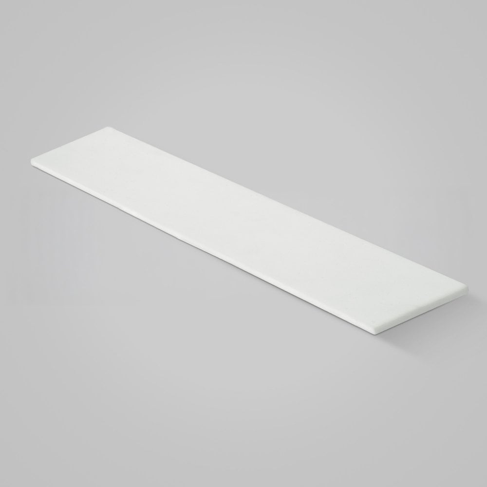 Upstand Splashback White Stone 500mm