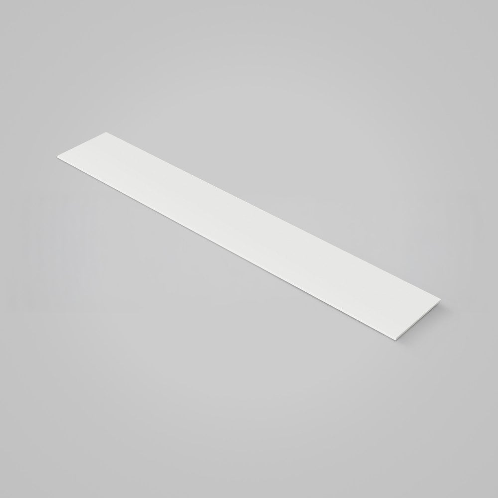 Upstand Splashback White Stone 620mm