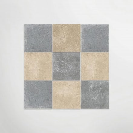 Valencia - Blue Porcelain Tile 400 x 400mm