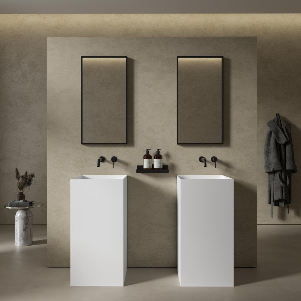 Venice Freestanding Stone Basin 450mm