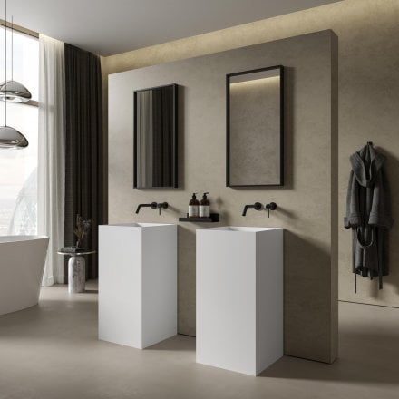 Venice Freestanding Stone Basin 450mm