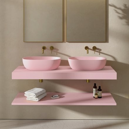 Vermont Blossom Countertop Stone Basin 560mm