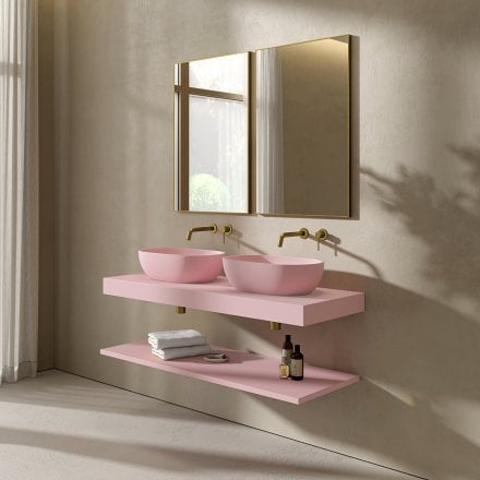 Vermont Blossom Countertop Stone Basin 560mm