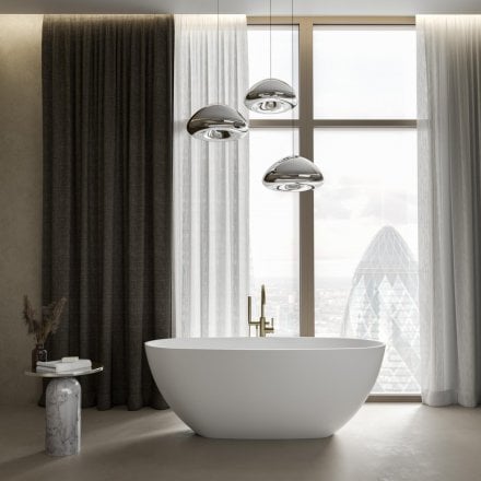Vermont Freestanding Stone Bath 1500mm