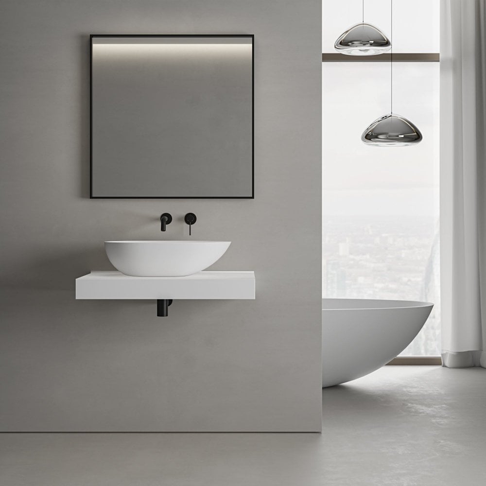 Verona Countertop Stone Basin 600mm