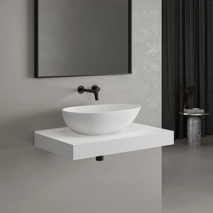 Verona Countertop Stone Basin 600mm