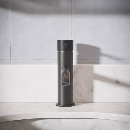 Voss Knurled Single Lever Basin Tap
