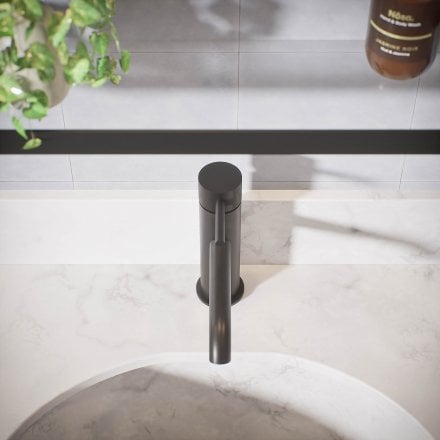 Voss Knurled Single Lever Basin Tap