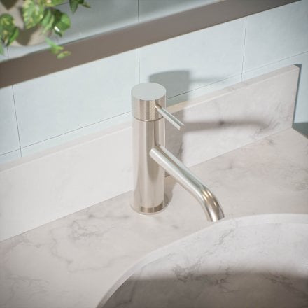 Voss Knurled Single Lever Basin Tap