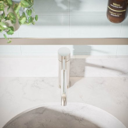 Voss Knurled Single Lever Basin Tap