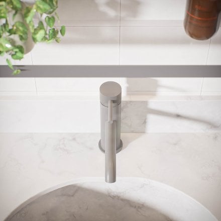 Voss Knurled Single Lever Basin Tap