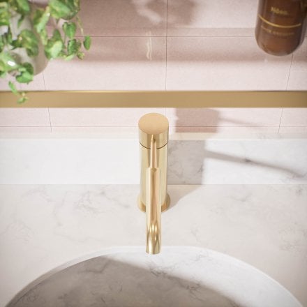 Voss Knurled Single Lever Basin Tap