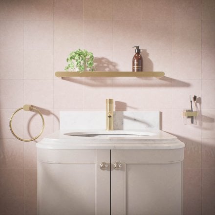 Voss Knurled Single Lever Basin Tap
