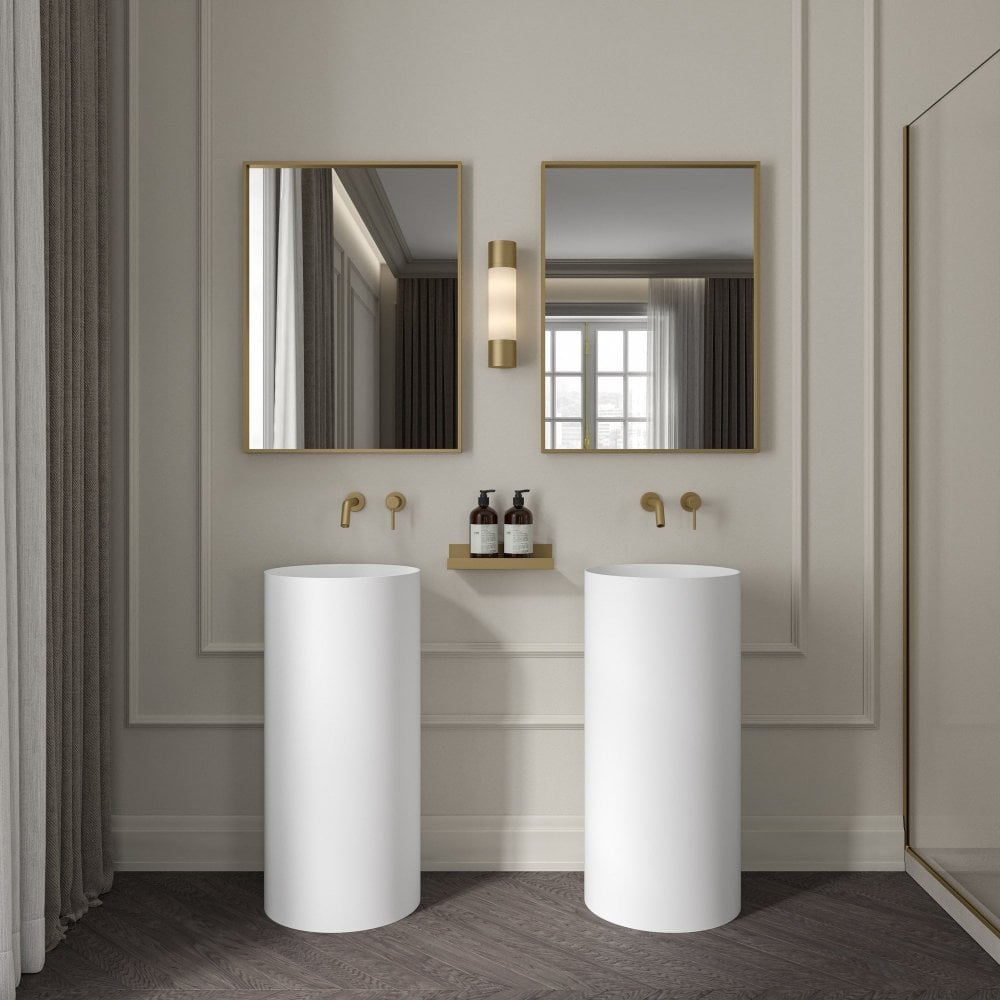Vossen Freestanding Stone Basin 400mm