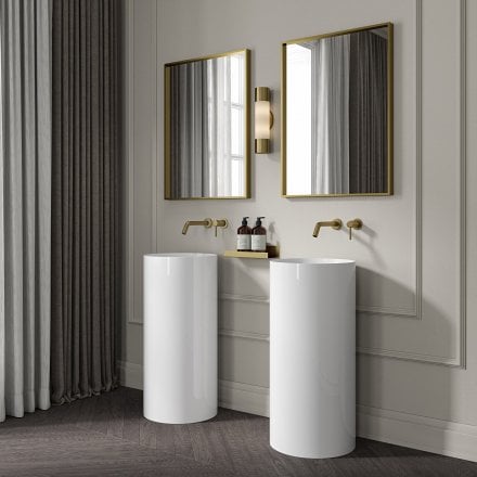 Vossen Freestanding Stone Basin 400mm