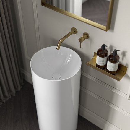 Vossen Freestanding Stone Basin 400mm