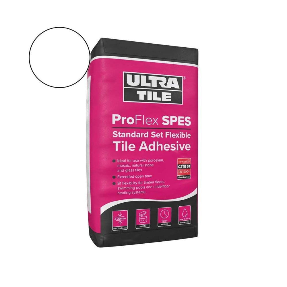 White Ultra ProFlex - 20kg SPES Wall & Flooring Sealant