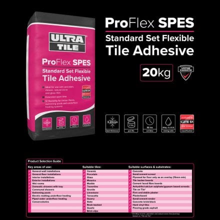 White Ultra ProFlex - 20kg SPES Wall & Flooring Sealant